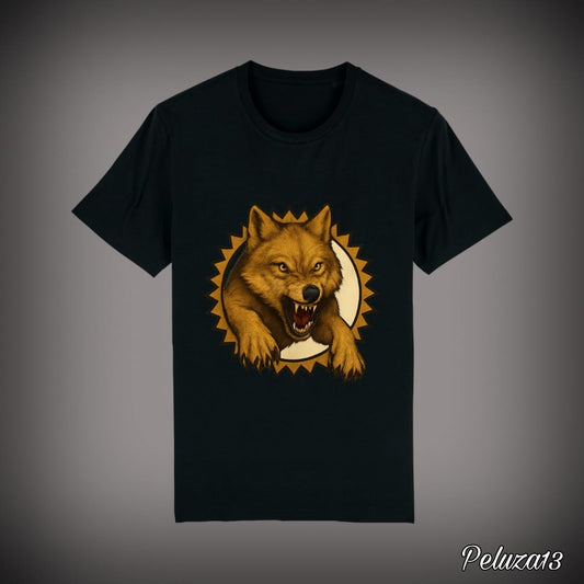 Tricou PETROLUL Lup Galben